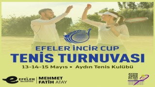 Efeler'de 'İncir Cup Tenis Turnuvası' heyecanı başlıyor
