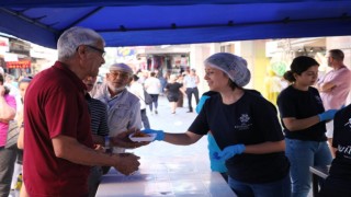 AYDIN BÜYÜKŞEHİR BELEDİYESİ’NDEN ŞEHİTLERİMİZ İÇİN LOKMA HAYRI  
