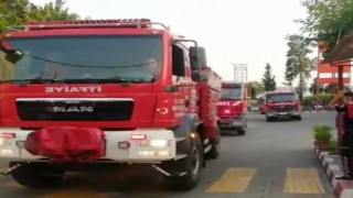 Büyükşehir ekipleri sirenler eşliğinde Marmaris’e yola çıktı
