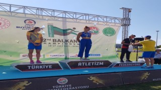 Aydınlı Ayşenur, Balkan Şampiyonası’ndan başarıyla döndü