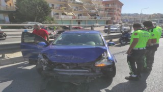 Ölüm virajında facia ucuz atlatıldı