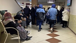 Hastanelerde oluşan yoğunluk dikkat çekti