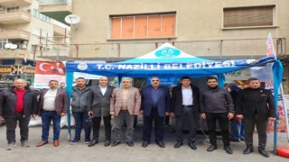 Başkan Özcan Nazilli Ülkü Ocaklarının lokma hayrına katıldı 