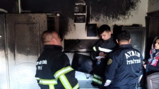 Yangın evi kullanılamaz hale getirdi