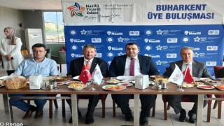 NAZİLLİ TİCARET ODASI ÜYE BULUŞMA TOPLANTISI BUHARKENT'TE YAPILDI