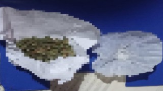 Şüphe üzerine durdurulan araçta yasaklı madde kullanılmış