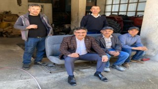 İYİ Parti'li Zeki İnal Sanayi Esnafını Ziyaret Etti