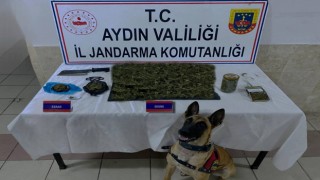 Nazilli'de şüpheli şahsın evinde uyuşturucu bulundu