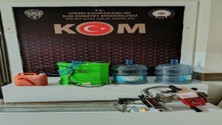 Kaçak kazıyı polis bastı