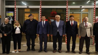 Yeni yıla girerken görev başındaki personele ziyaret