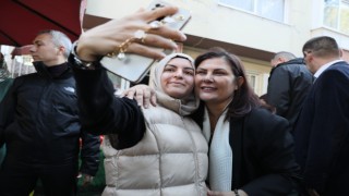 Çerçioğlu Salı Pazarı'nda vatandaşlarla bir araya geldi