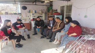 Çine’de engelli vatandaşlar unutulmuyor