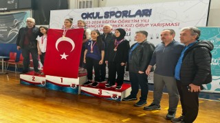 Demir bilekler madalyalarına kavuştu