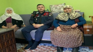 Jandarmadan yaşlı çınarlara vefa