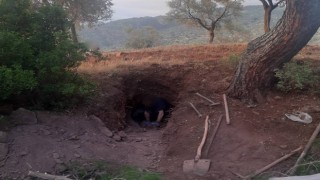 Kaçak kazıya suçüstü