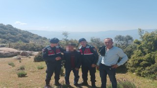 Kaybolan zihinsel engelli genci jandarma buldu