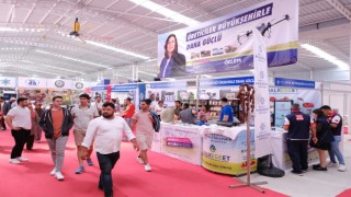 Tarım Fuarı’nda Aydın Büyükşehir Belediyesi standına yoğun ilgi