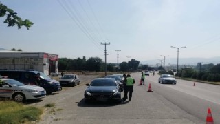 250 araç kontrol edildi!