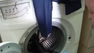Çamaşır makinesinden çıkanlar şok etti