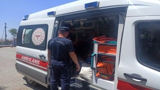 Deniz'de bir şahsın tıbbi tahliyesi gerçekleştirildi