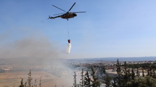 Aydın'da çıkan yangın ekipleri harekete geçirdi