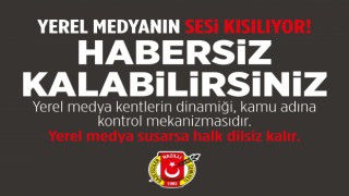 'Yerel basının sesi kısılmaya çalışılıyor!’