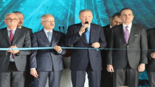 Cumhurbaşkanı Erdoğan: “Biz 22 yıldır Türkiye'yi büyütmek ve kalkındırmak için çalışıyoruz”