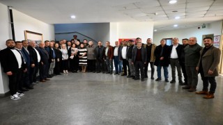 Başkan Çerçioğlu, Nazillili muhtarları ağırladı