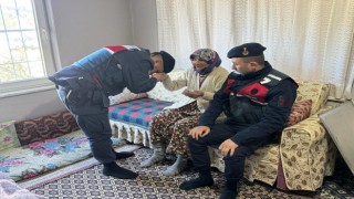 Jandarma yaşlı çınarları yalnız bırakmıyor