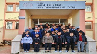 Nazilli İlçe Milli Eğitim Müdürlüğünden “Öğrencilerle El Ele” projesi