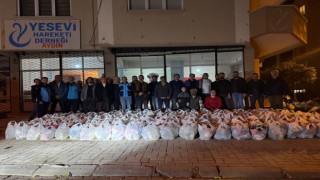500 aileye Yesevi Hareketinden yardım paketi