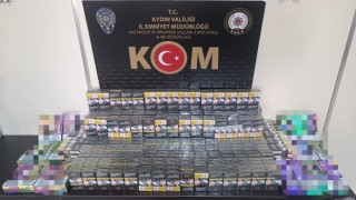 Aydın'da polis ekipleri kaçakçılığa geçit vermiyor