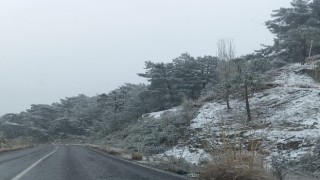 Aydın’da yüksek kesimler beyaza büründü