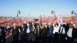 Başkan Özlem Çerçioğlu, Ekrem İmamoğlu’na Özgürlük Mitingine Katıldı