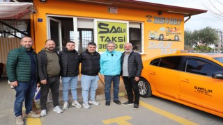 Başkan Tetik taksicilerin sorunlarını dinledi