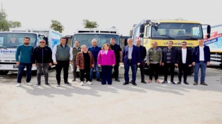 Didim Belediyesi'nde kullanılmayacak durumdaki araçlar rezive edildi