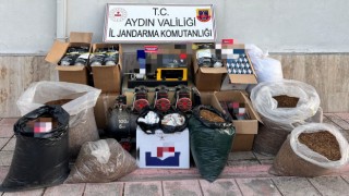 Köşk’te 1 milyon TL’lik kaçak sigara baskını