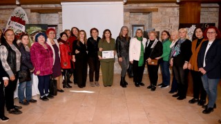 Kuşadalı kadınlara şiddetin türleri ve yakın savunma teknikleri anlatıldı