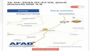 3.9 büyüklüğünde deprem panik yarattı