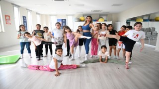 Aydın’da minikler jimnastikle büyüyor