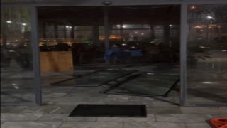 Koçarlı Millet Bahçesi fırtınada zarar gördü