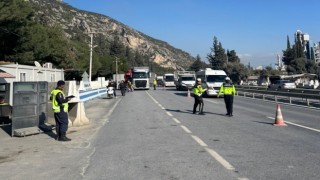 Otoyoldaki denetimde 11 sürücüye cezai işlem uygulandı