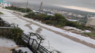 Sokaklar beyaza büründü