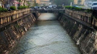 Yağışlar Tabakhane Deresi’ni coşturdu