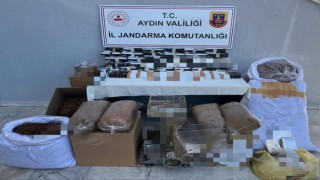 Aydın'da sahte tütün baskını: 1 gözaltı