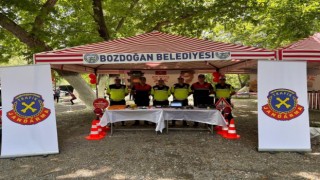 Bozdoğan’da Trafik Haftası renkli kutlandı