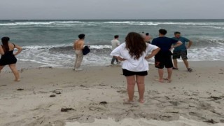 Denize giren genç boğuldu, arkadaşları sinir krizi geçirdi