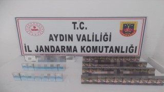 Didim’de bandrolsüz sigara ele geçirildi