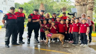 Jandarma öğrencileri ağırladı