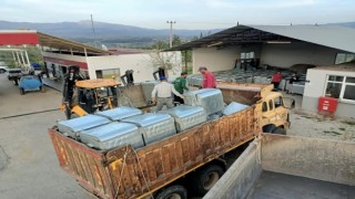 Karacasu’da çöp konteyneri uyarısı